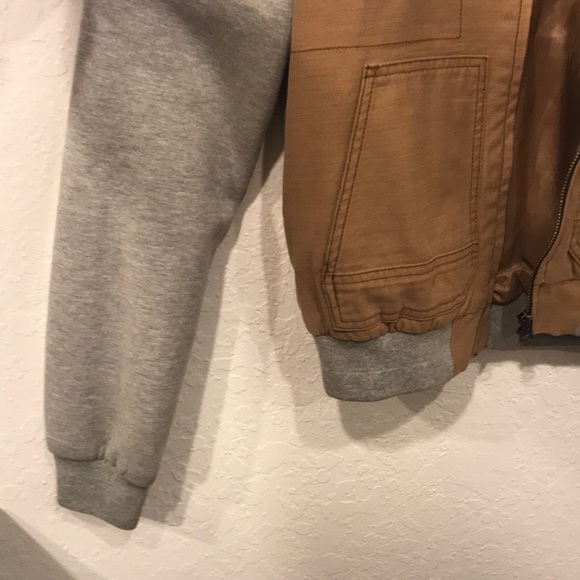 ANTHROPOLOGIE HEI HEI excursion collared bomber Sm - Picture 3 of 8